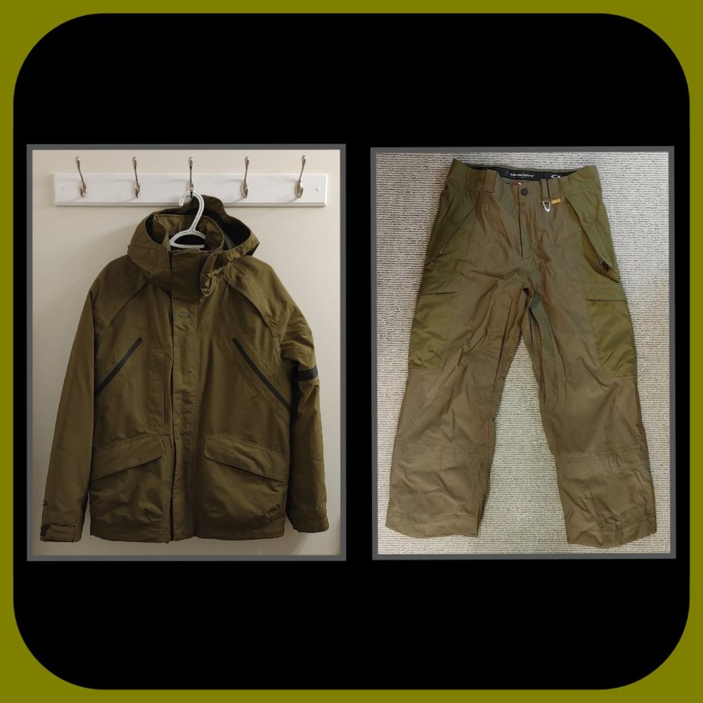 OAKLEY || Mens Rocket Fuel Snowboarding Jacket & Pants (SIZE M)